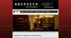 Desktop Screenshot of aberdeenonbroadway.co.nz